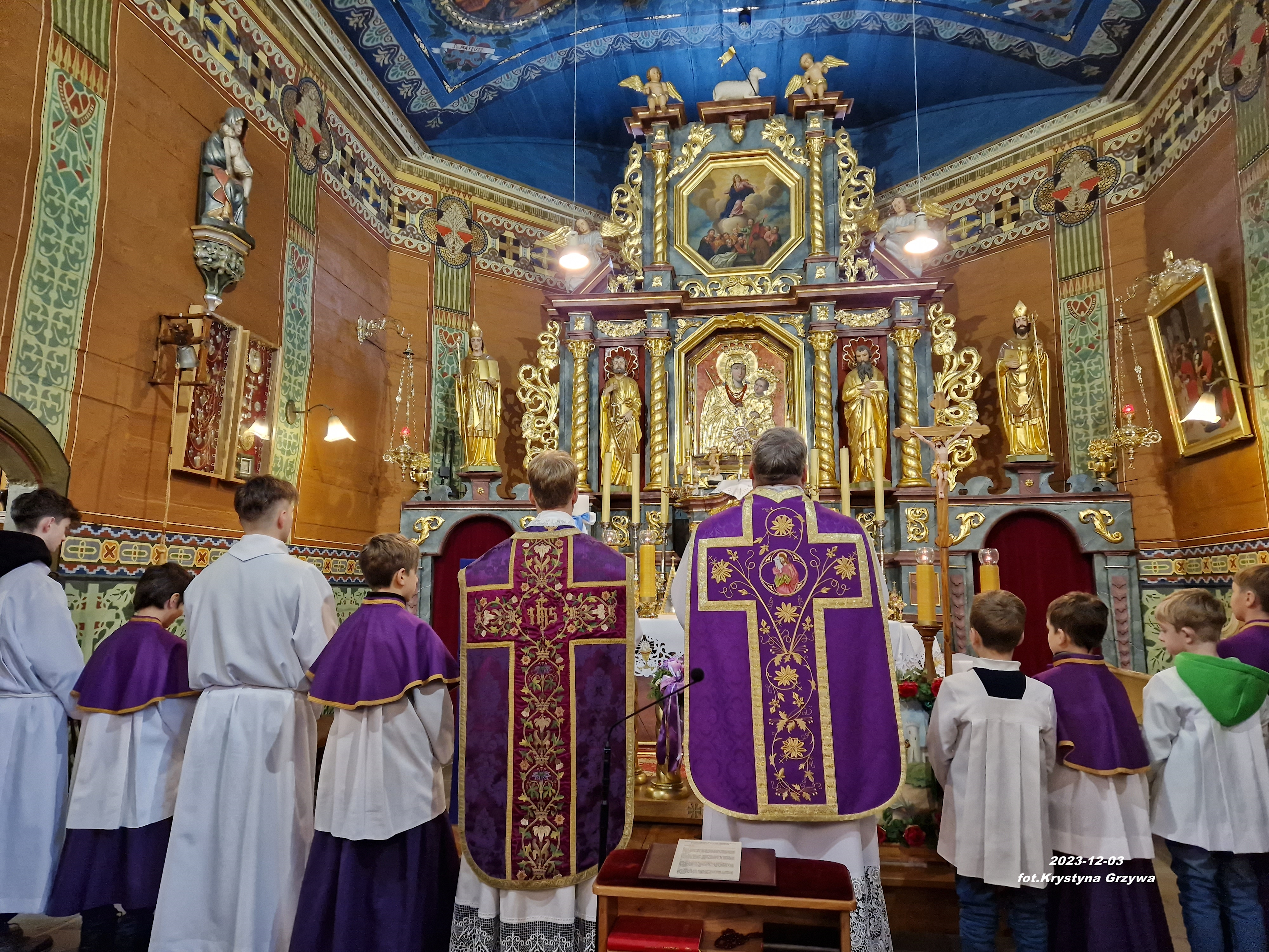 Uroczystość św. Barbary i św. Ambrożego - Parafia Jawiszowice 11