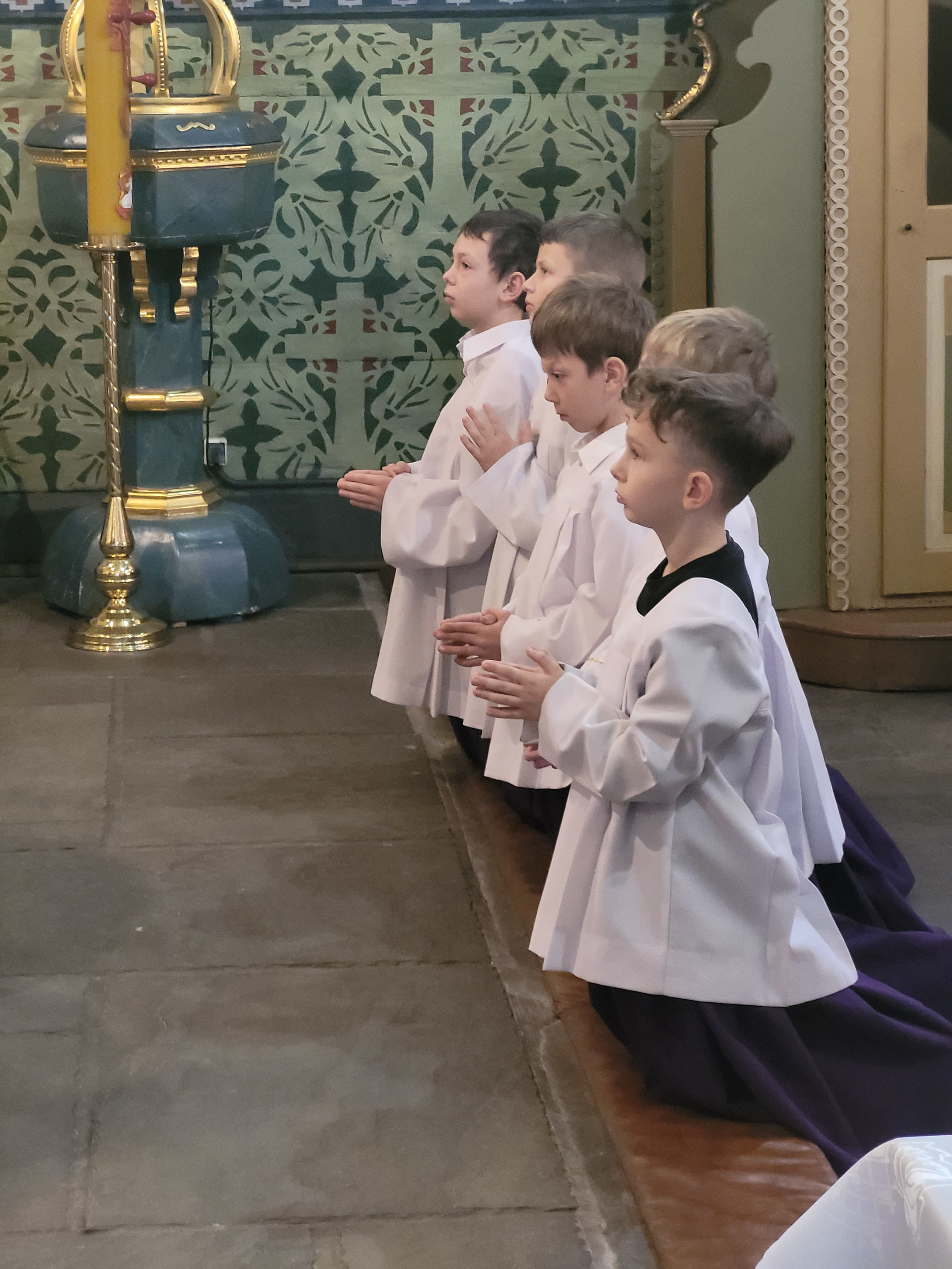 Błogosławieństwo kandydatów na Ministrantów - Parafia Jawiszowice św. Marcina Biskupa