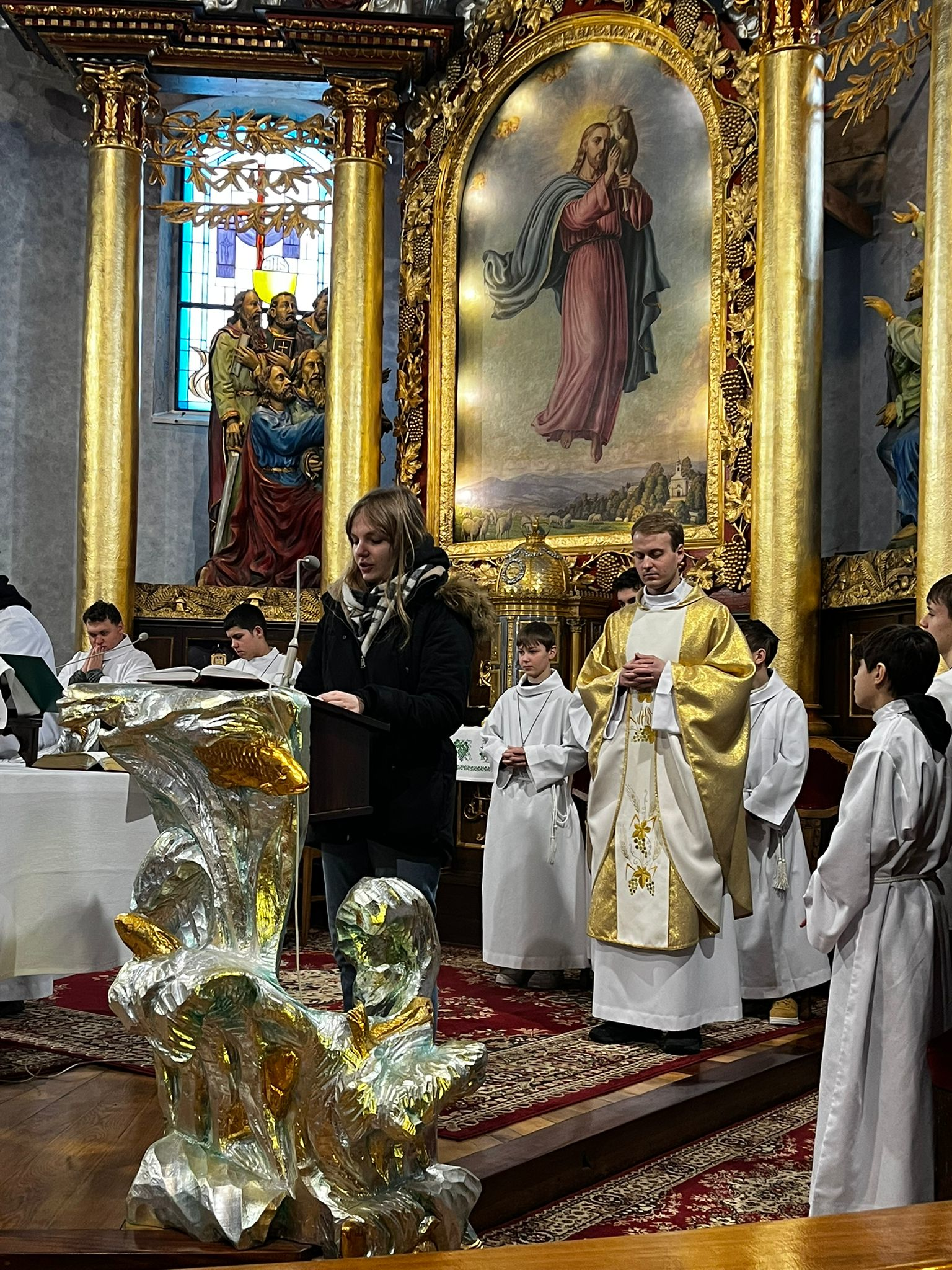 IMG-20250215-Pielgrzymka do Kościoła Jubileuszowego w Istebnej i kulig - parafia Jawiszowice św. Marcina Bpa