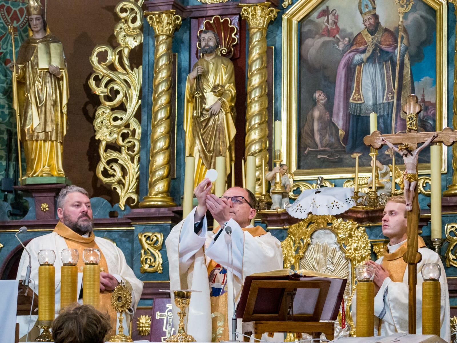 Uroczystość odpustowa ku czci św. Marcina Bpa pod przewodnictwem ks. dr. Szymona Tracza - Parafia Jawiszowice św. Marcina Bpa