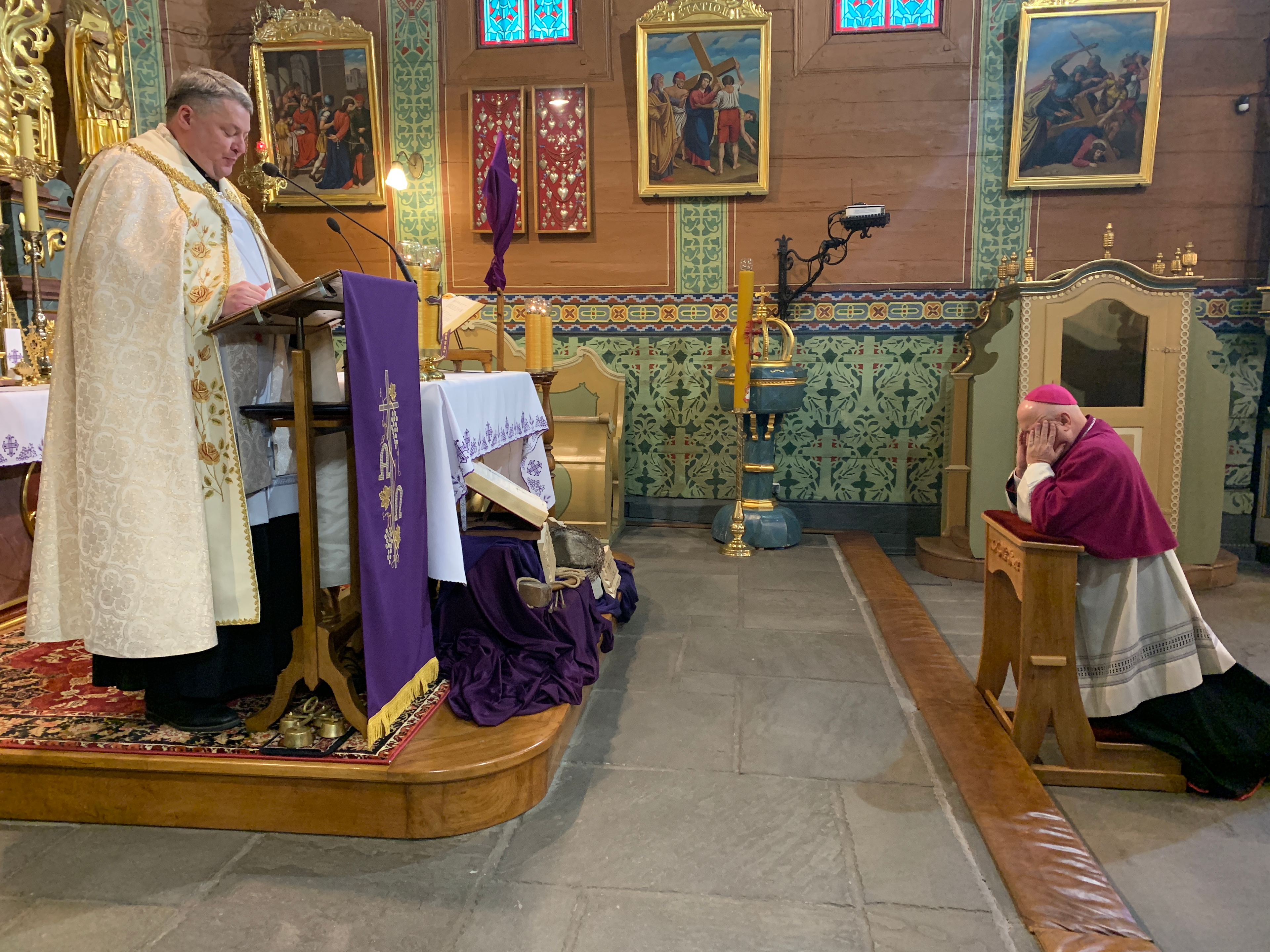 Wizytacja Kanoniczna bp. Piotra Gregera 2024 - Parafia Jawiszowice św. Marcina bp.