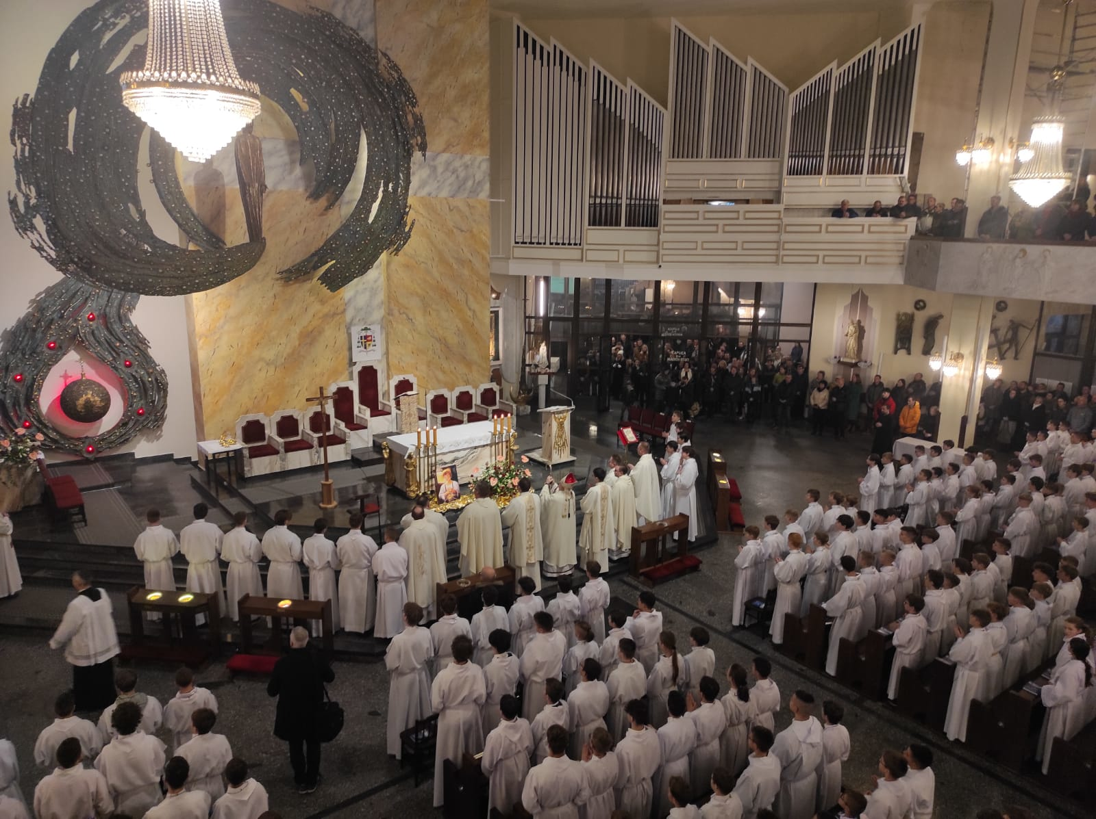 Błogosławieństwo lektorów - bp. Piotr Greger - Parafia Jawiszowice św. Marcina 7