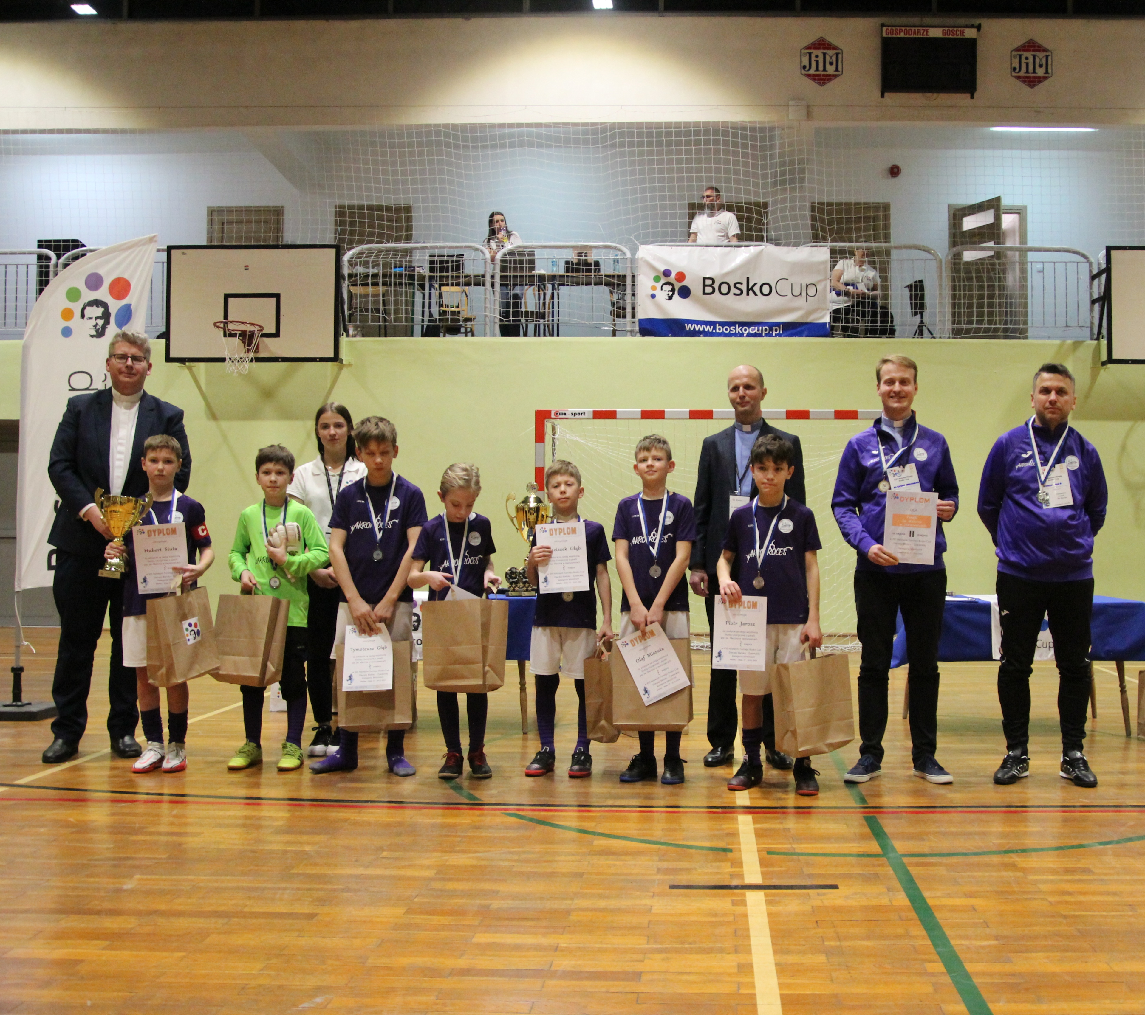 II miejsce Ministrantów na XVI halowym turnieju Bosko Cup!