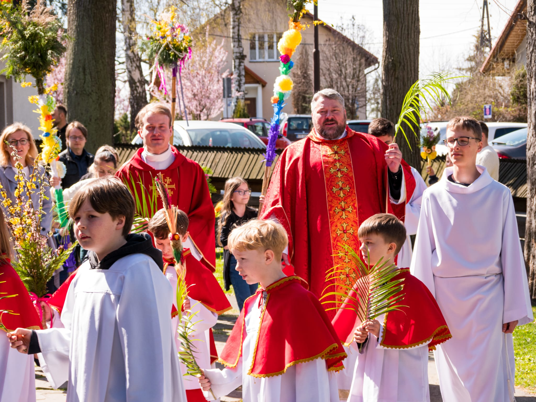Niedziela Palmowa - Parafia Jawiszowice św. Marcina Bpa