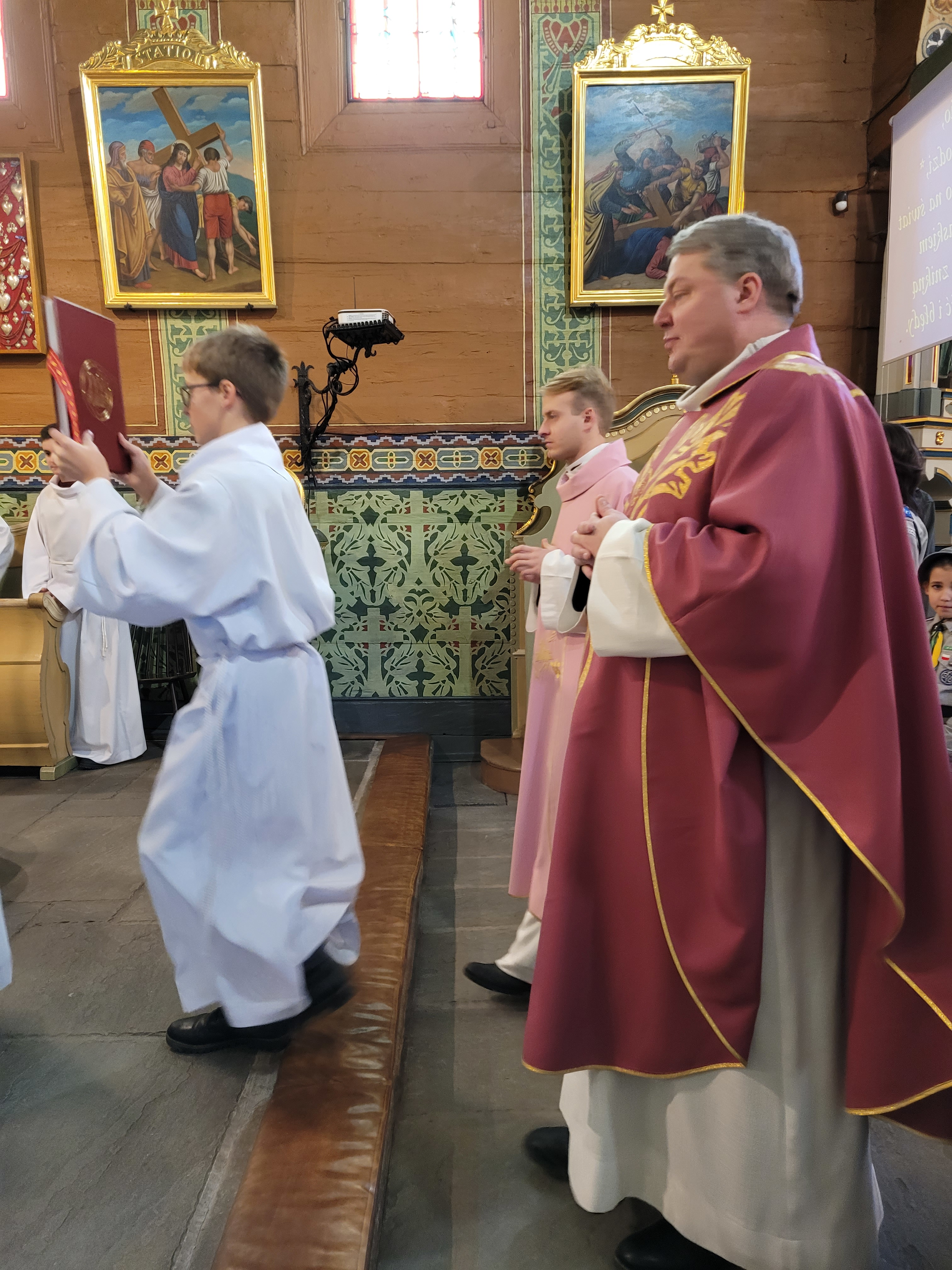 Błogosławieństwo kandydatów na Ministrantów - Parafia Jawiszowice św. Marcina Biskupa