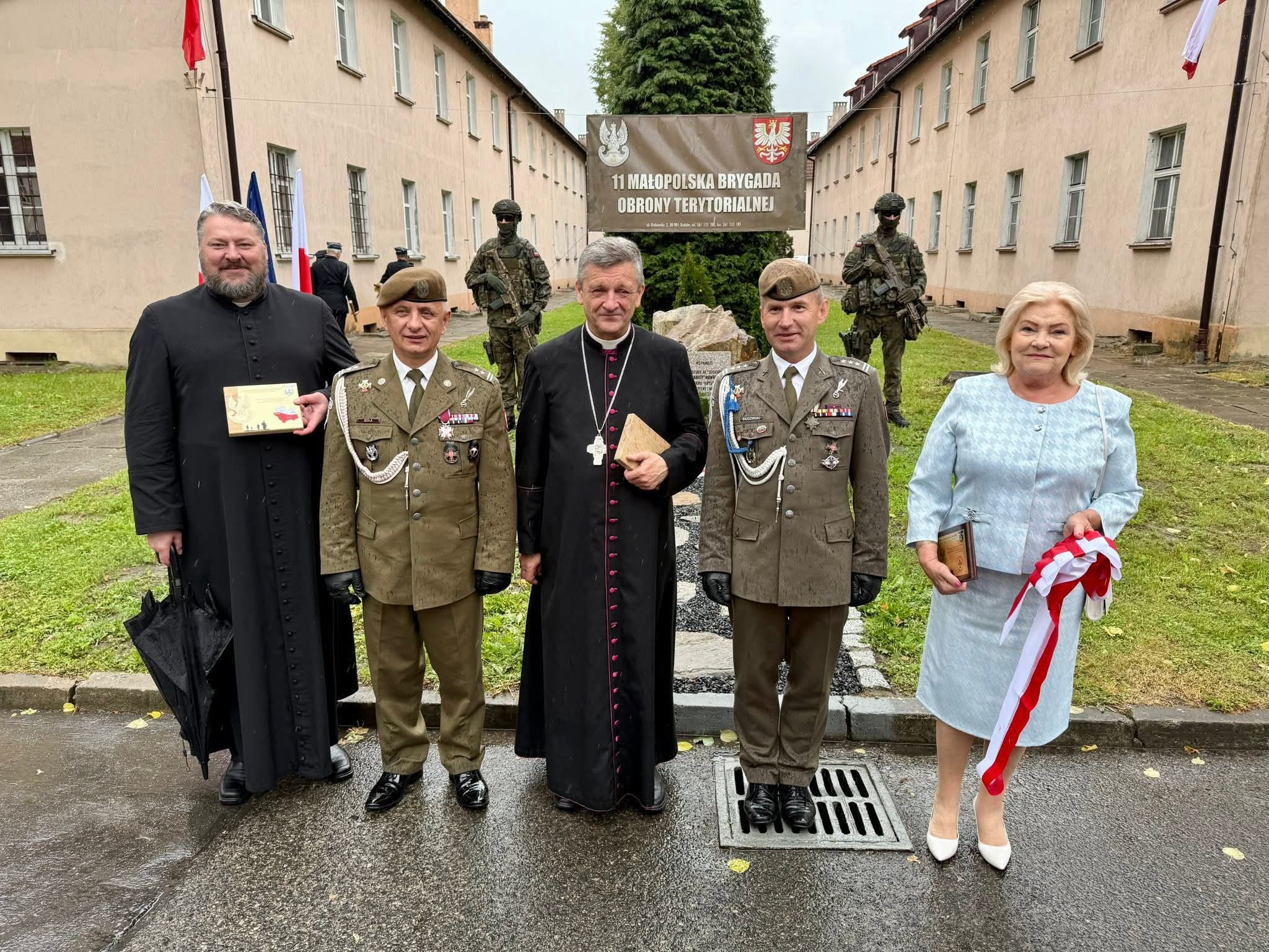 Poświęcenie kaplicy garnizonowej 112 Batalionu im. płk. Wawrzyczka