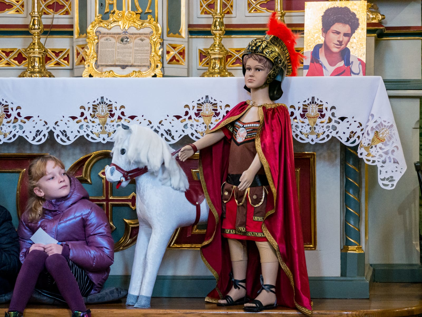 Maskotka św. Marcina Bpa - Parafia Jawiszowice św. Marcina Bpa