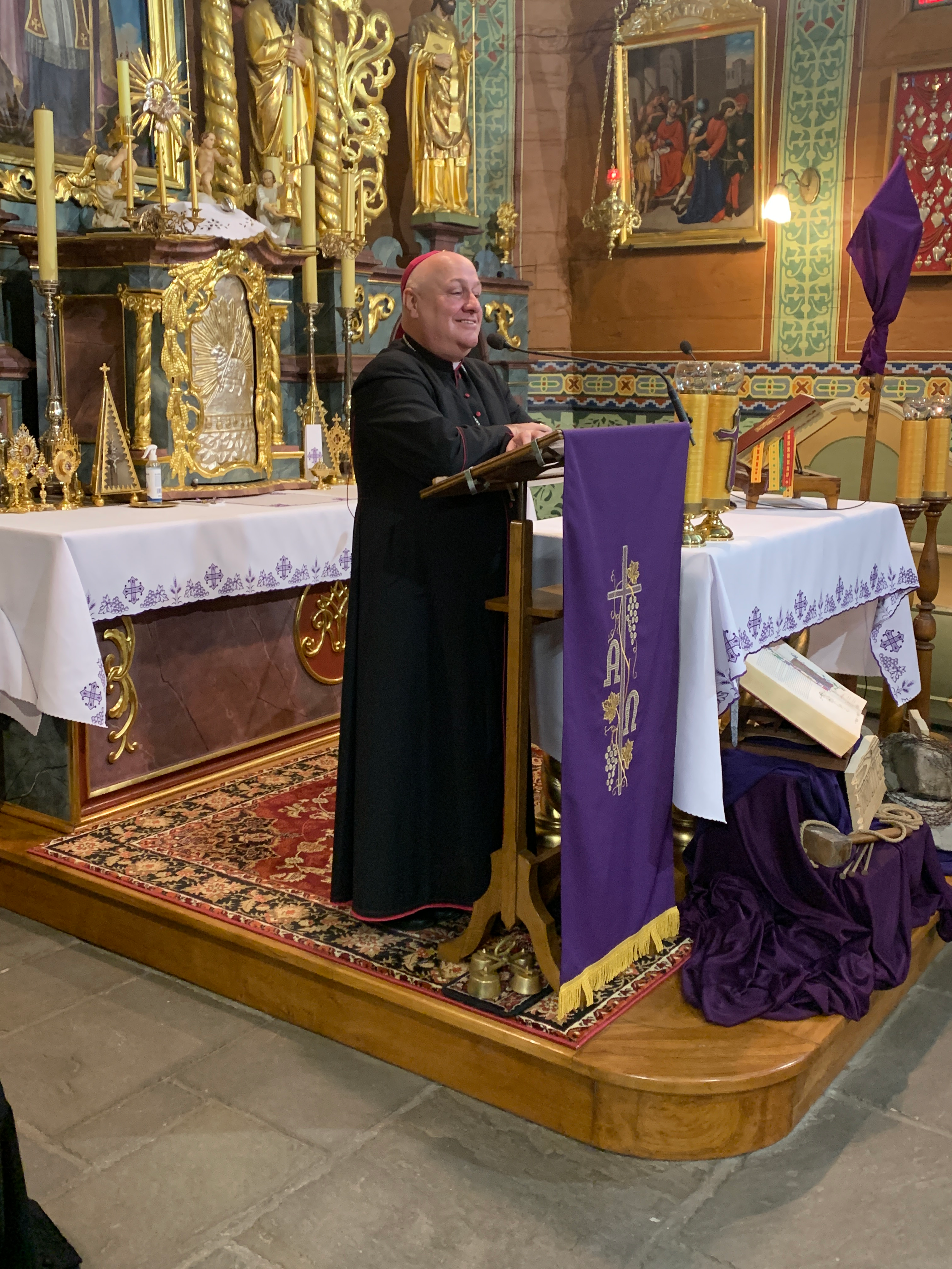 Wizytacja Kanoniczna bp. Piotra Gregera 2024 - Parafia Jawiszowice św. Marcina bp.