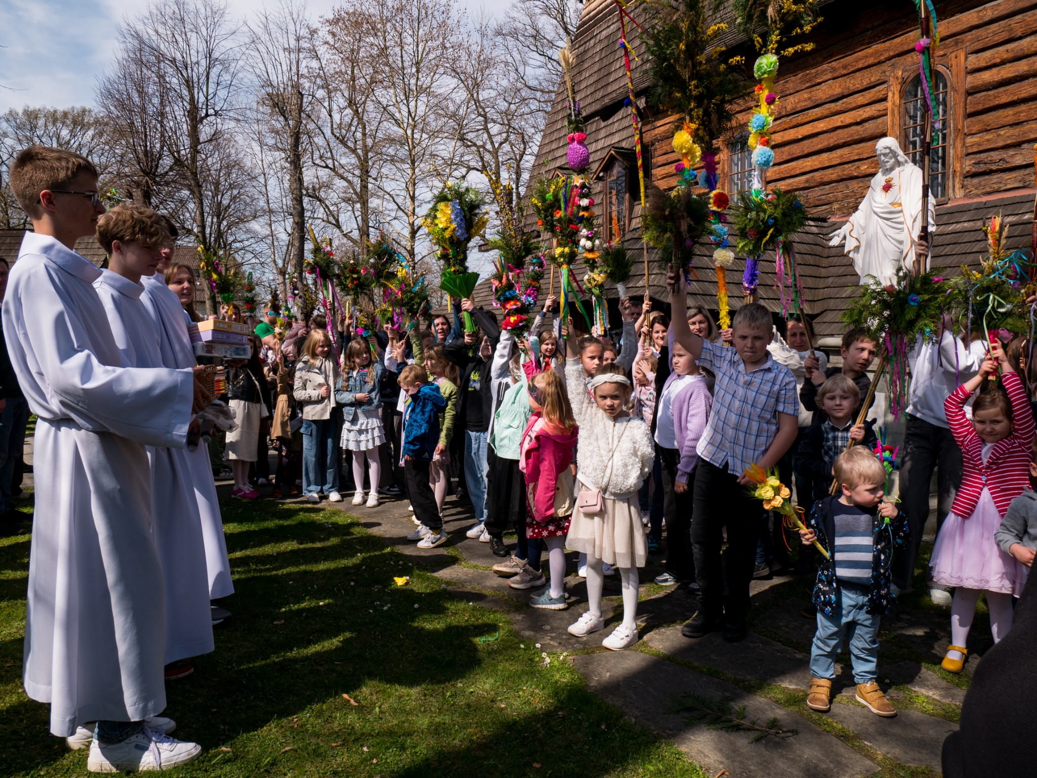 Niedziela Palmowa - Parafia Jawiszowice św. Marcina Bpa