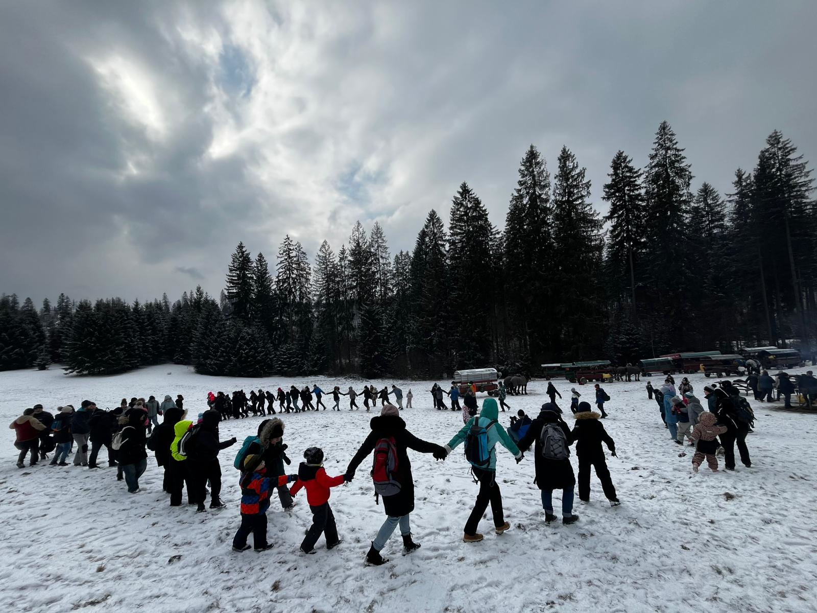 Pielgrzymka do Kościoła Jubileuszowego w Istebnej i kulig - parafia Jawiszowice św. Marcina Bpa