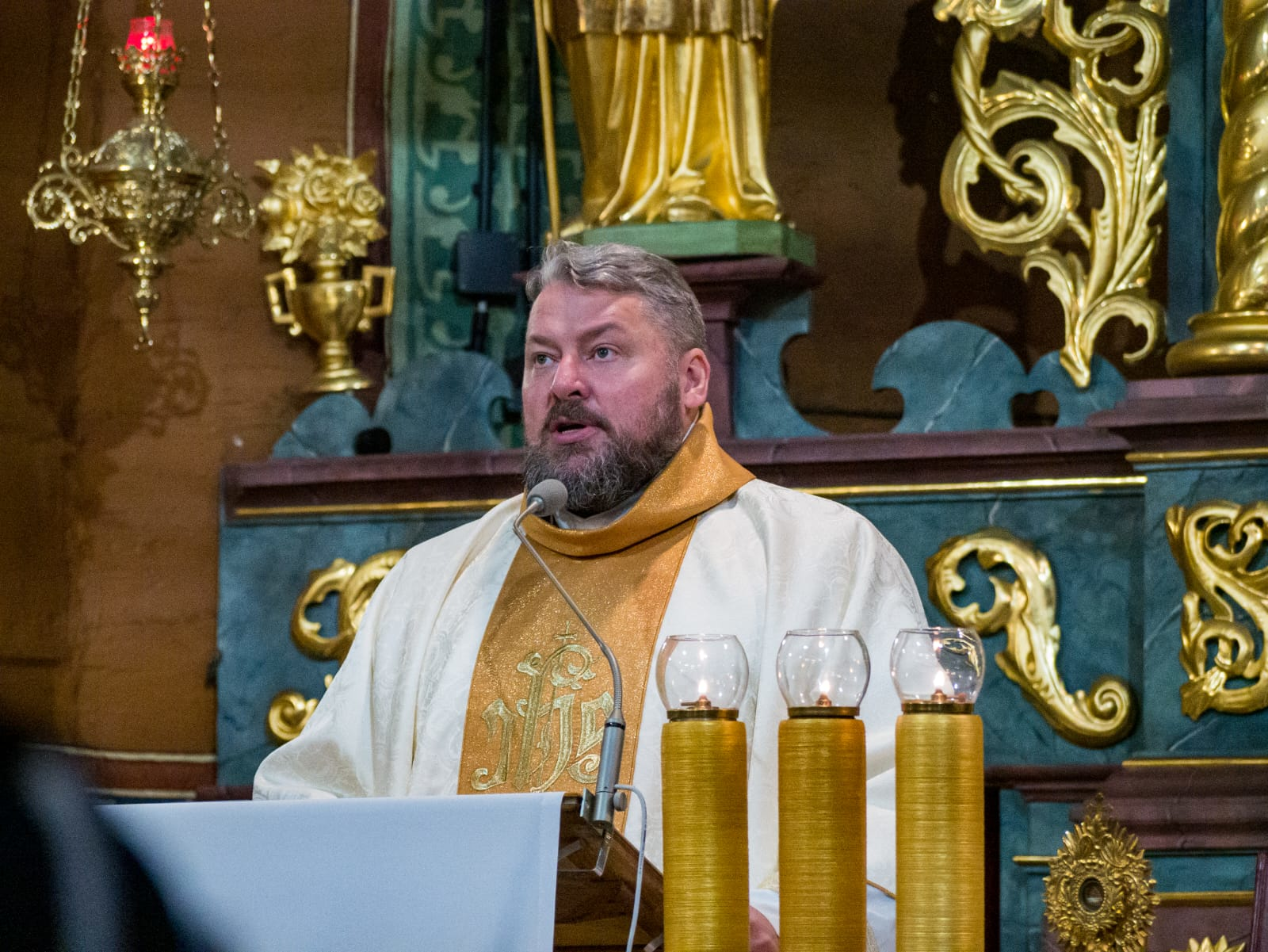 Uroczystość odpustowa ku czci św. Marcina Bpa pod przewodnictwem ks. dr. Szymona Tracza - Parafia Jawiszowice św. Marcina Bpa