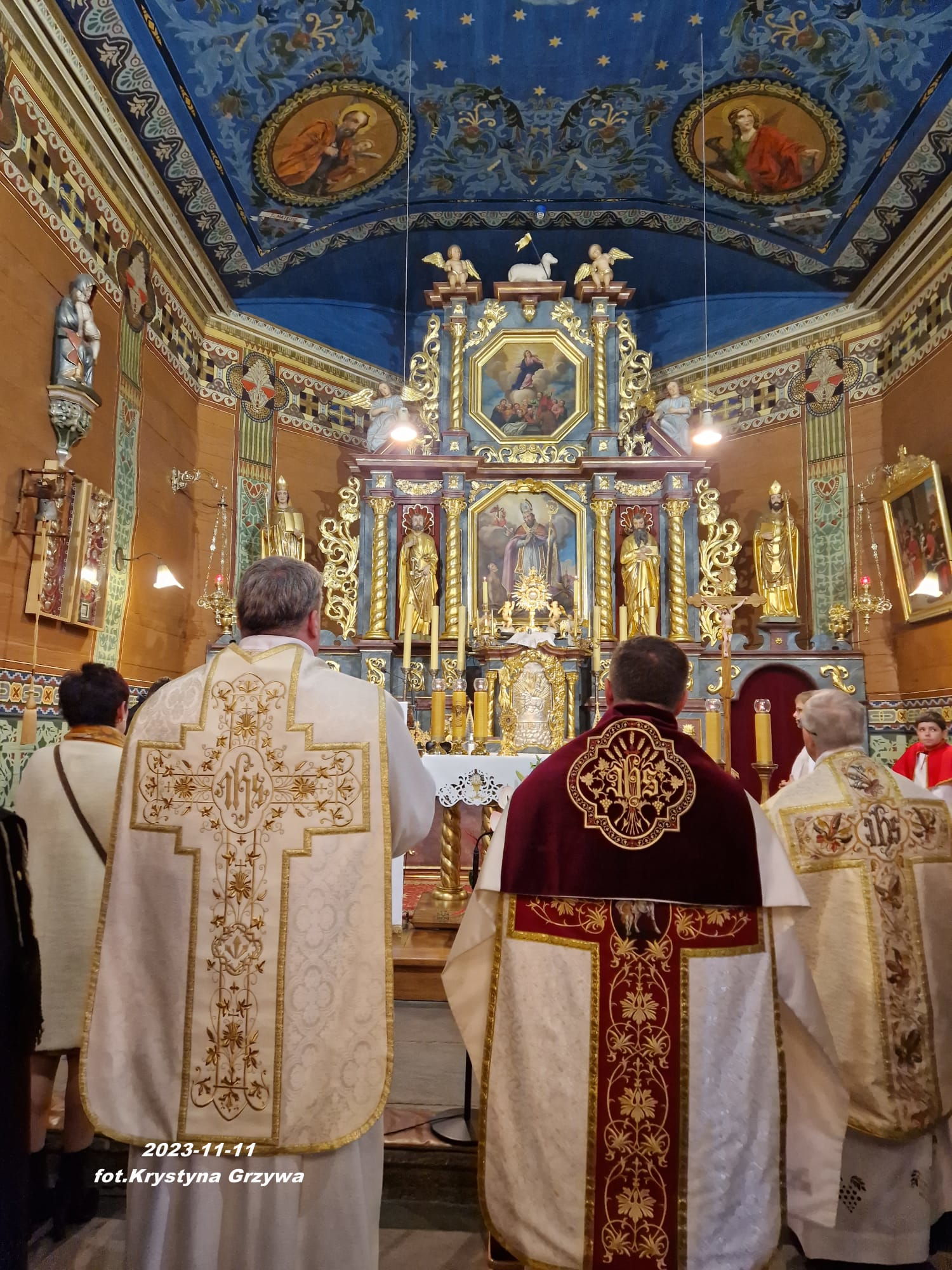 Uroczystość odpustowa ku czci św. Marcina Biskupa pod przewodnictwem ks. Wiesława Mrowca - Parafia Jawiszowice św. Marcina Biskupa