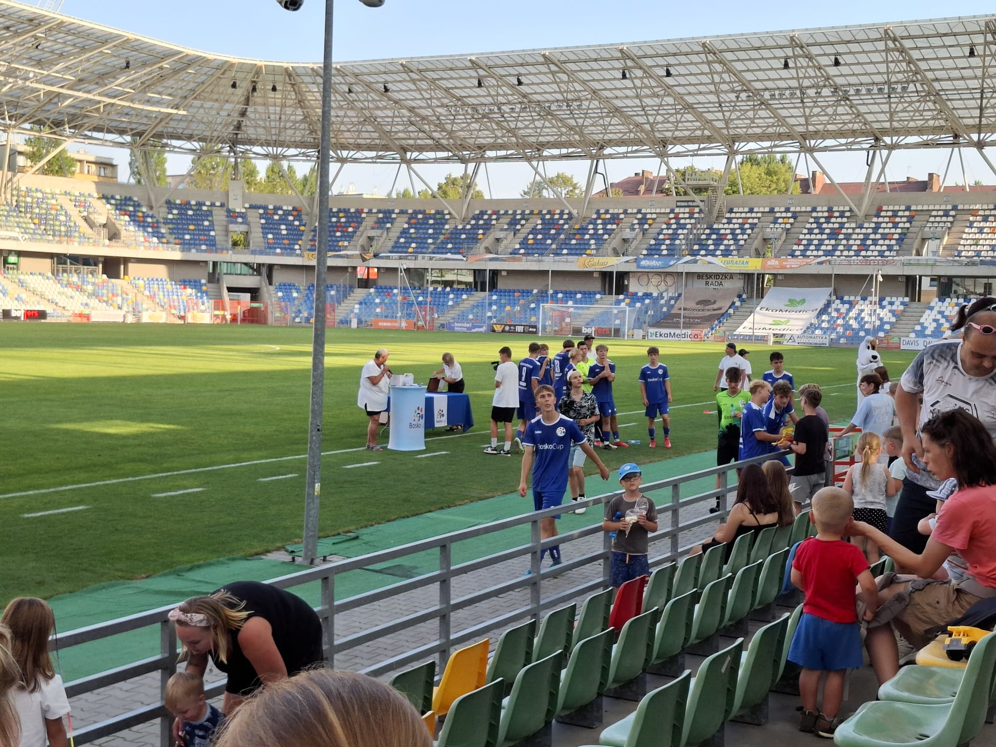 Mecz Bosko Cup - AP Wisła Kraków - Parafia Jawiszowice św. Marcina Bpa 