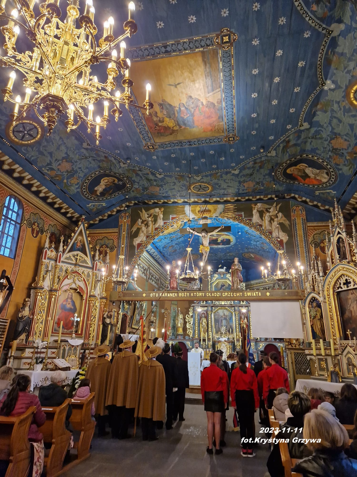 Uroczystość odpustowa ku czci św. Marcina Biskupa pod przewodnictwem ks. Wiesława Mrowca - Parafia Jawiszowice św. Marcina Biskupa