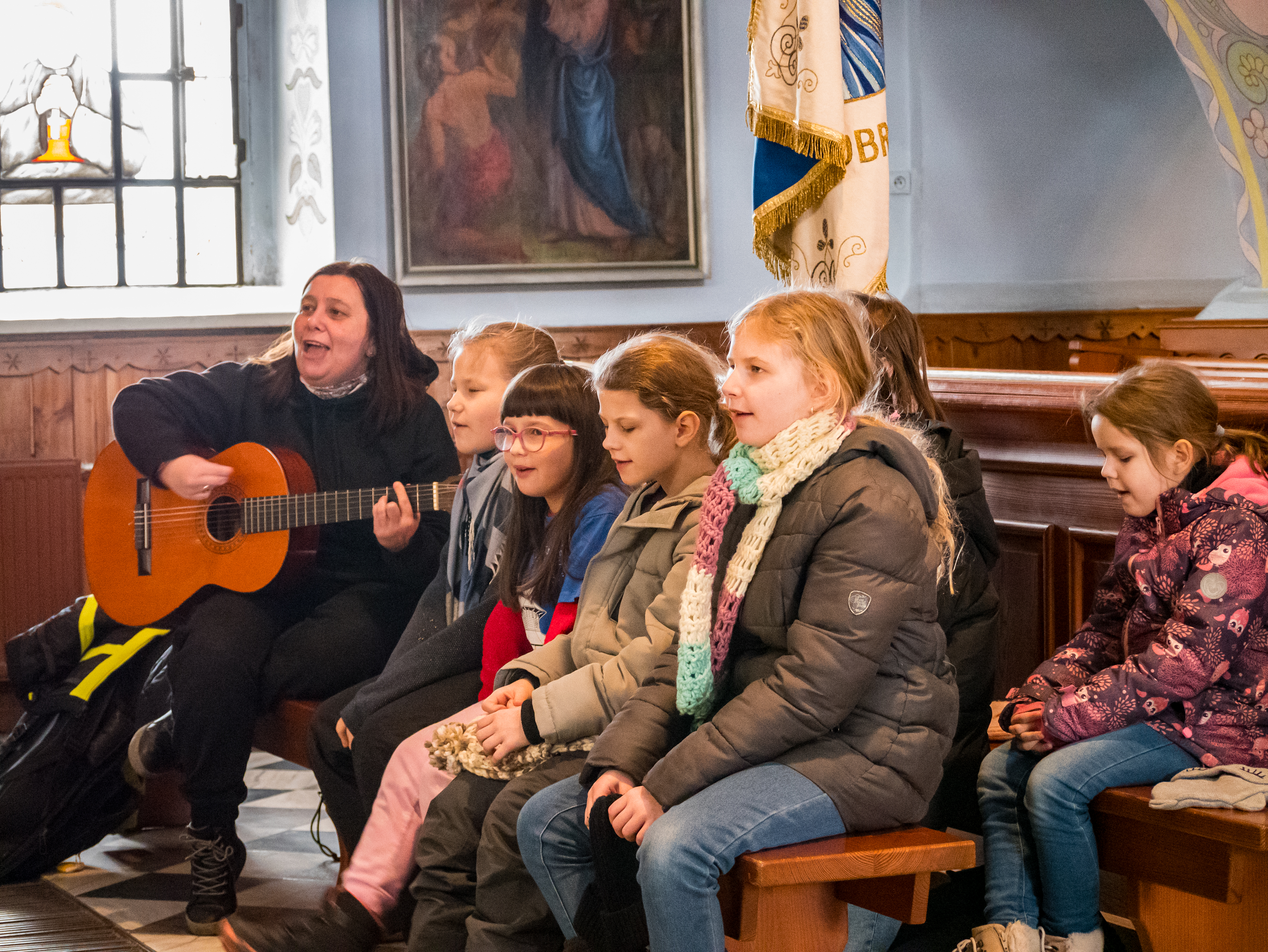 Pielgrzymka do Kościoła Jubileuszowego w Istebnej i kulig - parafia Jawiszowice św. Marcina Bpa