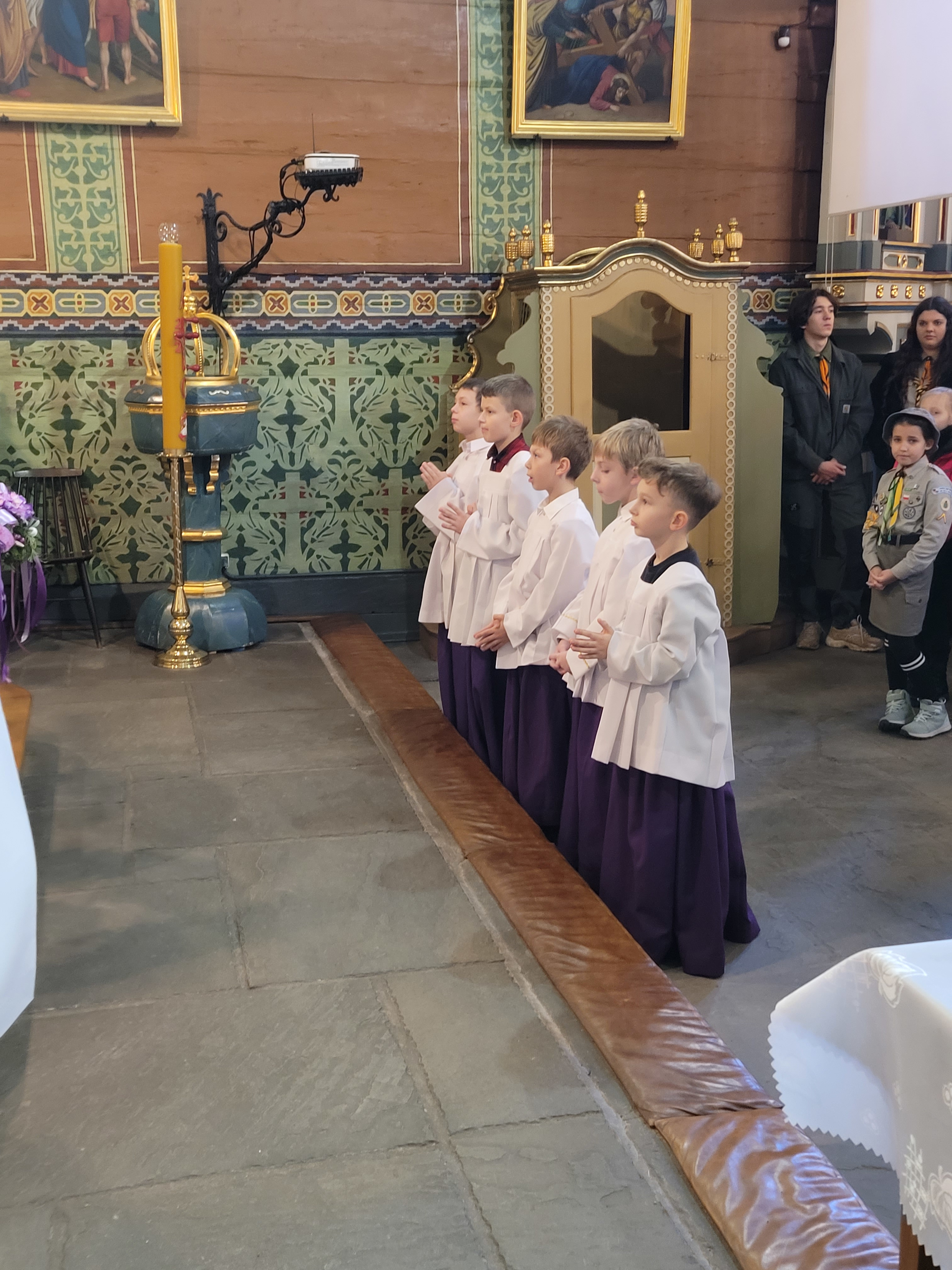 Błogosławieństwo kandydatów na Ministrantów - Parafia Jawiszowice św. Marcina Biskupa