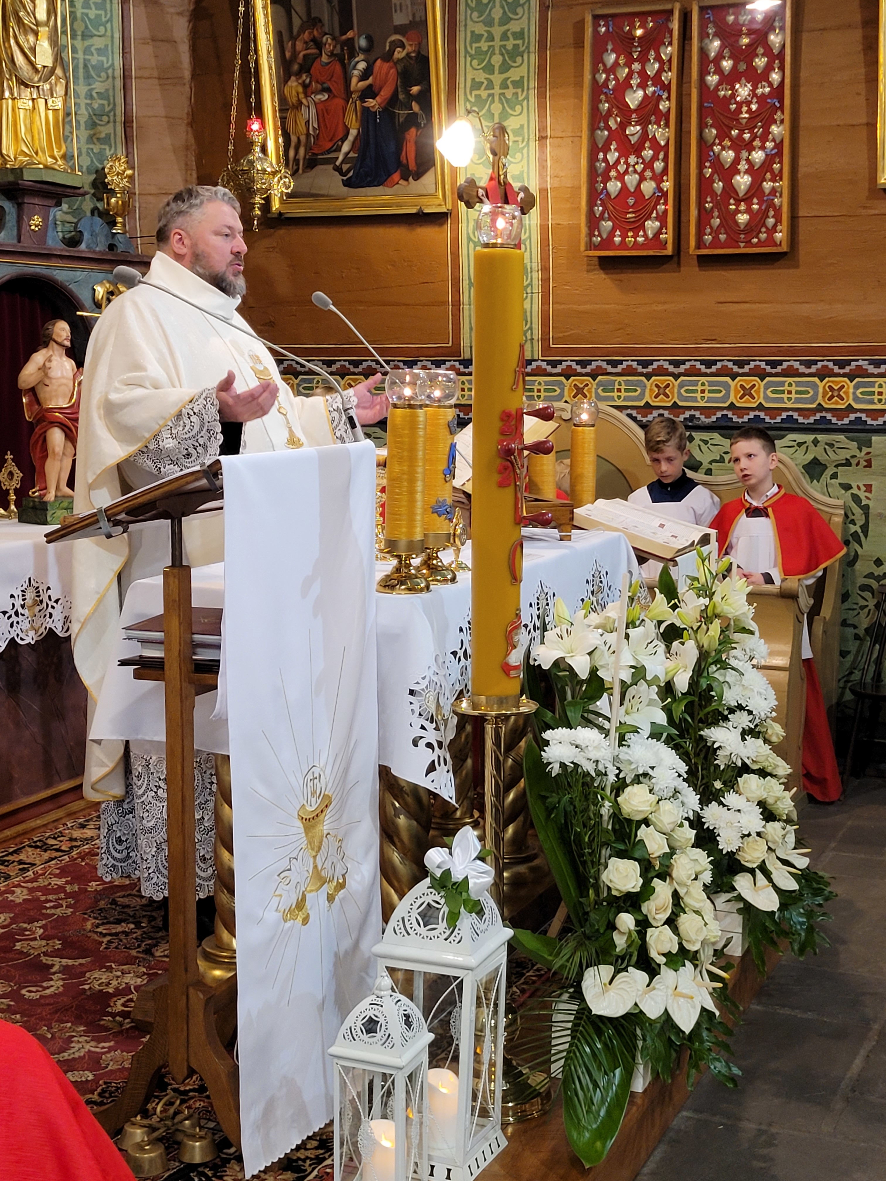 Rocznica I Komunii Świętej - Parafia Jawiszowice św. Marcina Bpa