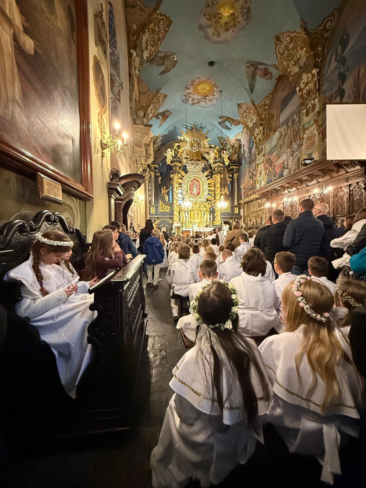 Pielgrzymka Dzieci Komunijnych - Parafia Jawiszowice św. Marcina Bpa